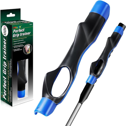 Golf Grip Trainer, Golf Club Grips,Golf Training Aid, Grip Trainer Golf to Help Train Correct Hand Position and Improve Swing Rhythm,Golf Grip Kit Accessories Gifts